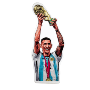 Vinilo Di Maria campeón del mundo